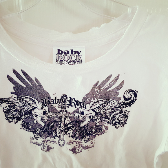 BABY ROCK Apparel Toddler Tee Shirt NWT Designer Kids Wear - Picture 2 of 3